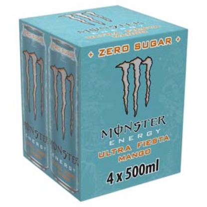 Picture of 500 Monster Ultra Fiesta Multi 4pk x6 DRS